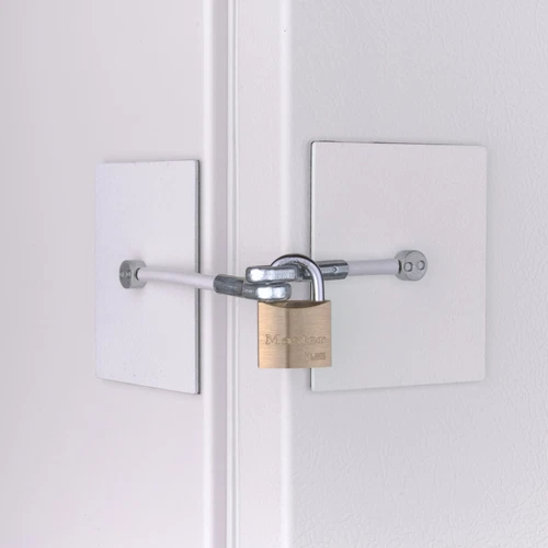 Marinelock White Chest Freezer Door Lock with Padl