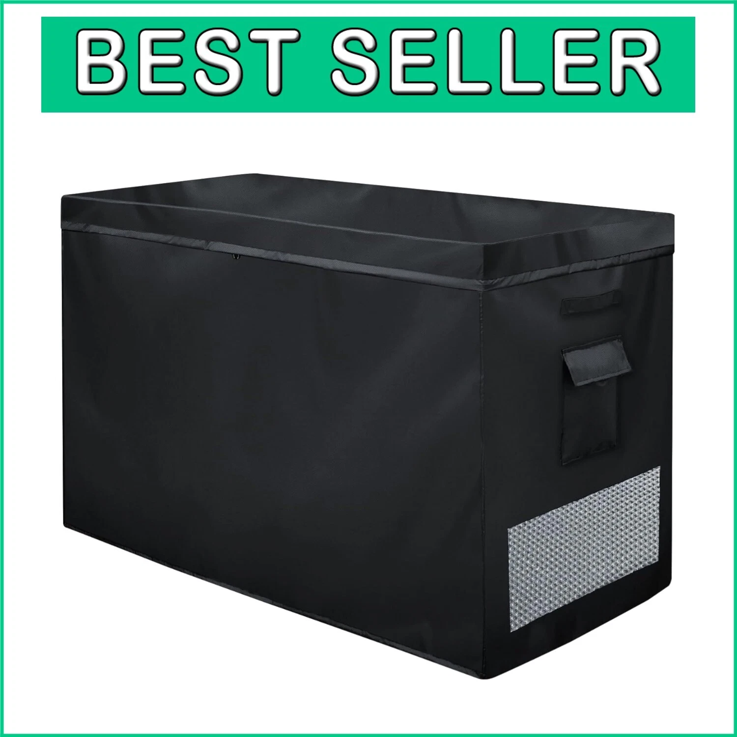 Durable Waterproof Freezer Cover with Easy Access 