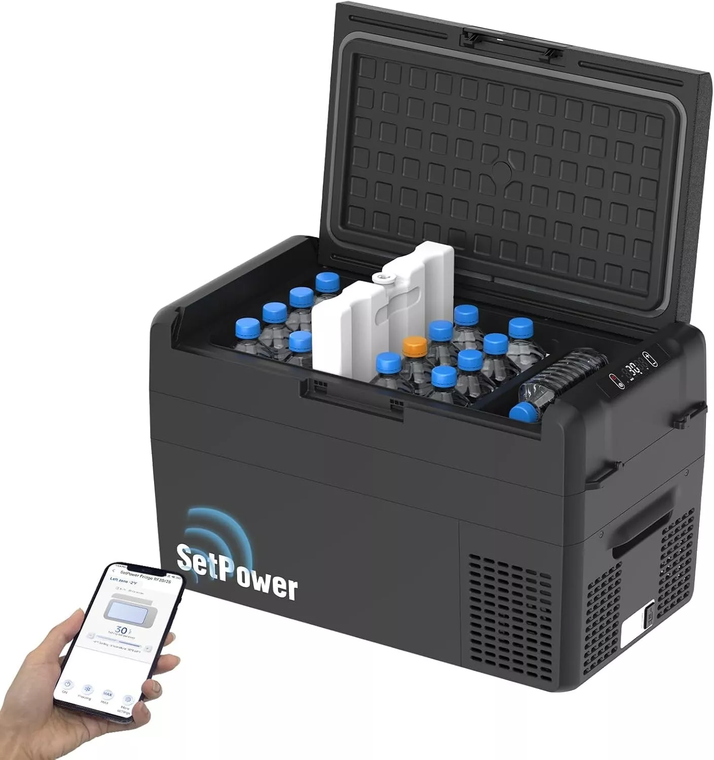 Setpower RF25 Car Refrigerator 12V Portable Fridge