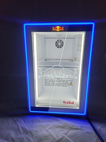Red Bull Mini Fridge GDC Baby ECO Commercial LED R