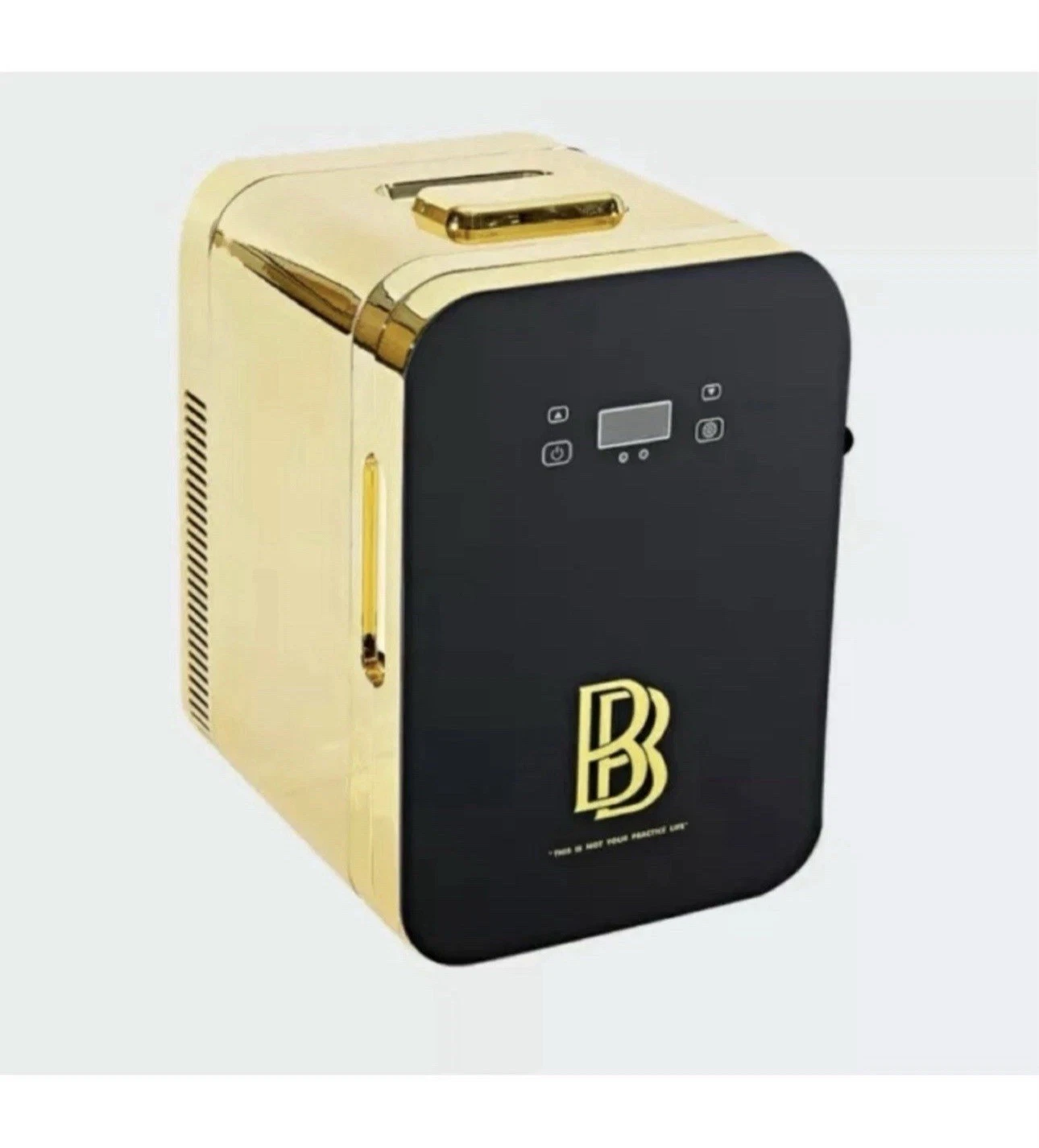 Ben Baller Mini Fridge Gold